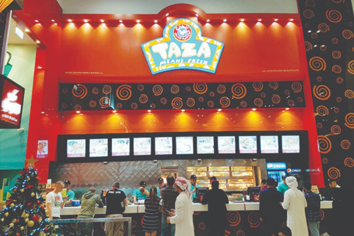 Taza restaurant at the Dubai Mall
