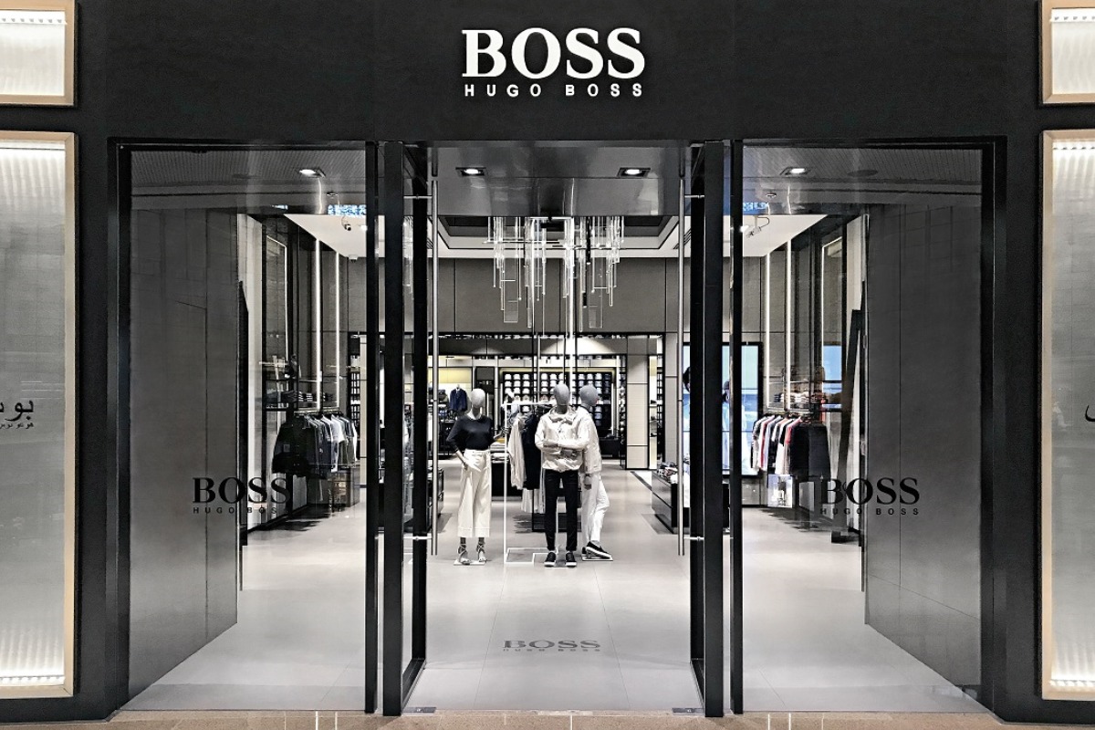 Hugo Boss German Luxury Fashion House at the Dubai Mall