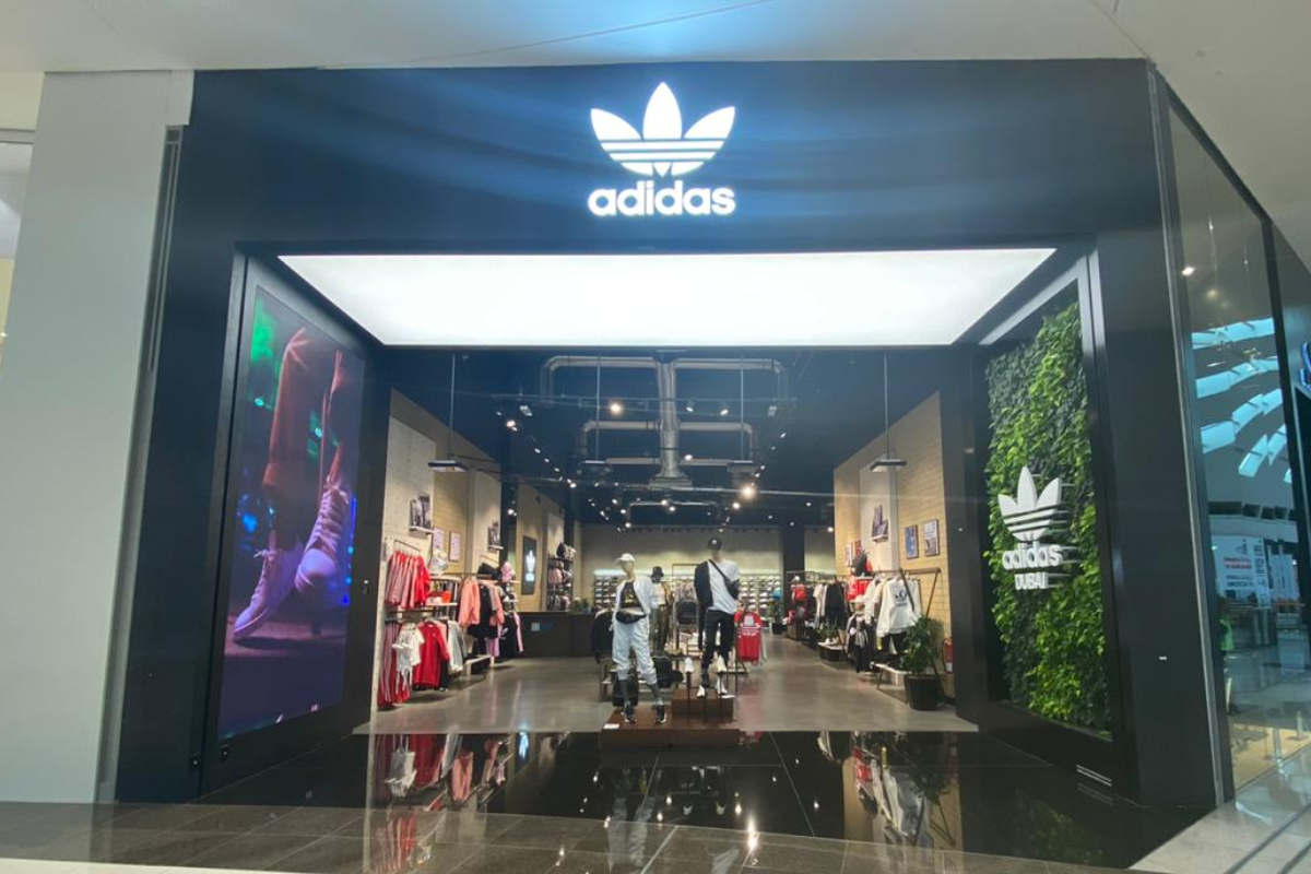 adidas store in mall