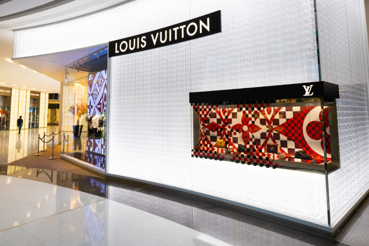 Louis Vuitton store in Dubai Mall in Dubai United Arab Emirates UAE Stock  Photo  Alamy